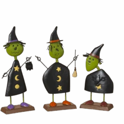 Metal Whimsical Witches -