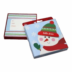 Gift Card Box - Square - Hello Snow Snowman