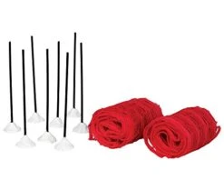 Lemax Ski Racing Net - 10 Piece Set