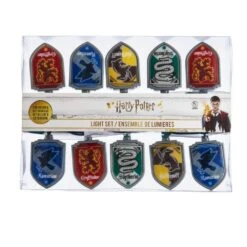 Kurt Adler Harry Potter House Shield - 10 Light Set -Christmas Decoration Store tucu7lw9nzmy8jijig56