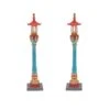 Department 56 Chinatown Post Lamps - 2 Piece Set -Christmas Decoration Store u3knwe1axi4kvyqg38vn