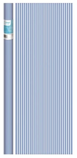 Blue And White Stripe Gift Wrap