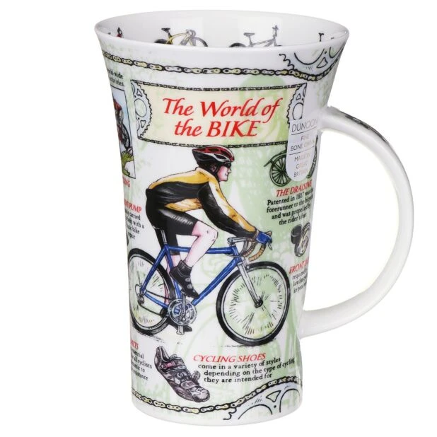 World Of Bike Fine Bone China Mug Glencoe Style 3 World Of Bike Fine Bone China Mug Glencoe Style