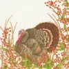 Turkey And Berries - Cocktail Napkin -Christmas Decoration Store uhmrxgv4nh6qwgwquczm