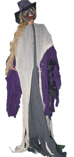 Unknown Motion Activated Standing Witch