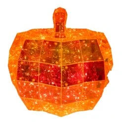 Kurt Adler 200-Light Orange Micro LED Holographic Jack-O-Lantern -Christmas Decoration Store ulbxf7ntqcefpabszcqc