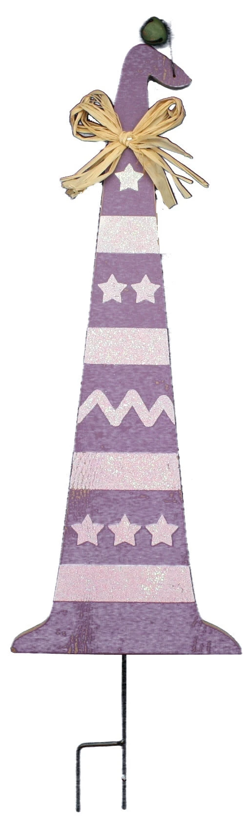 Witch Hat Lawn Stake Purple 4 Witch Hat Lawn Stake Purple - Image 2