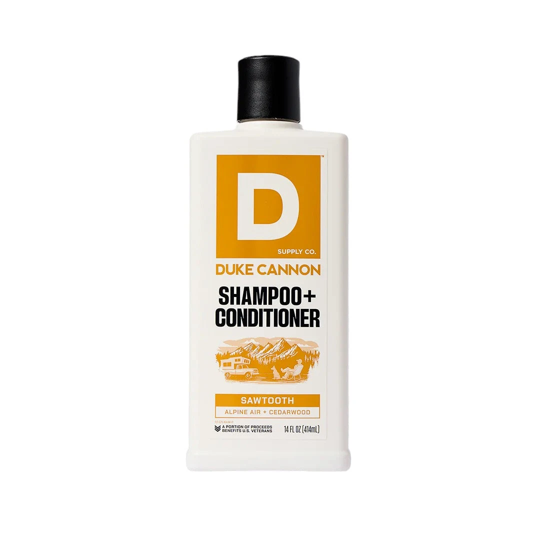 Duke Cannon Sawtooth Shampoo + Conditioner 3 Duke Cannon Sawtooth Shampoo + Conditioner