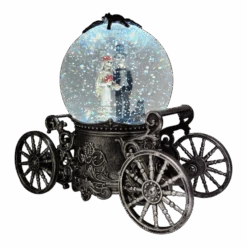 Spectral Love Carriage Lighted WaterGlobe