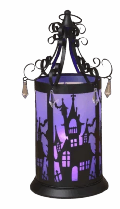 Enchanted Purple Halloween Lantern