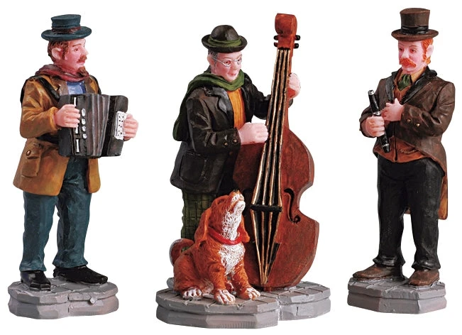 Lemax Streetside Trio - 3 Piece Set 3 Lemax Streetside Trio - 3 Piece Set