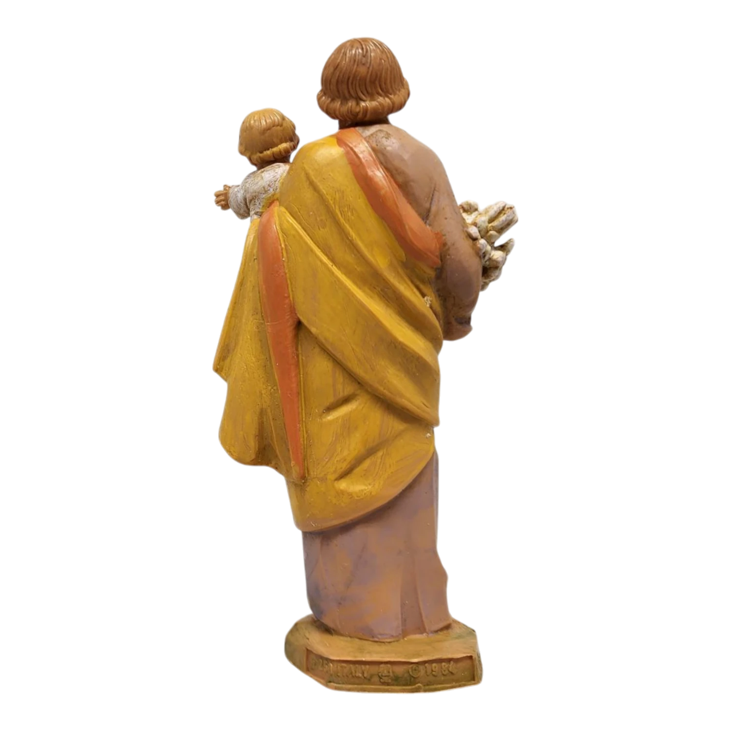 St Joseph With Child Nativity Figurine - 5 Inch Scale 4 St Joseph With Child Nativity Figurine - 5 Inch Scale - Image 2