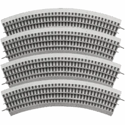 Lionel O-Gauge FasTrack O36 Curve - 4 Pack
