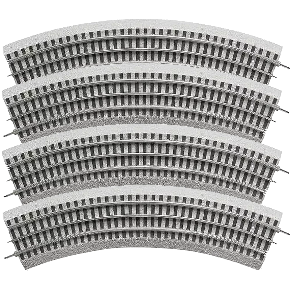 Lionel O-Gauge FasTrack O36 Curve - 4 Pack 3 Lionel O-Gauge FasTrack O36 Curve - 4 Pack