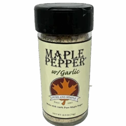 Maple Pepper Garlic