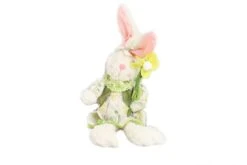 Springtime Fabric Sitting Bunny Figure - Boy -Christmas Decoration Store wzzpql6qcwmzse38obls