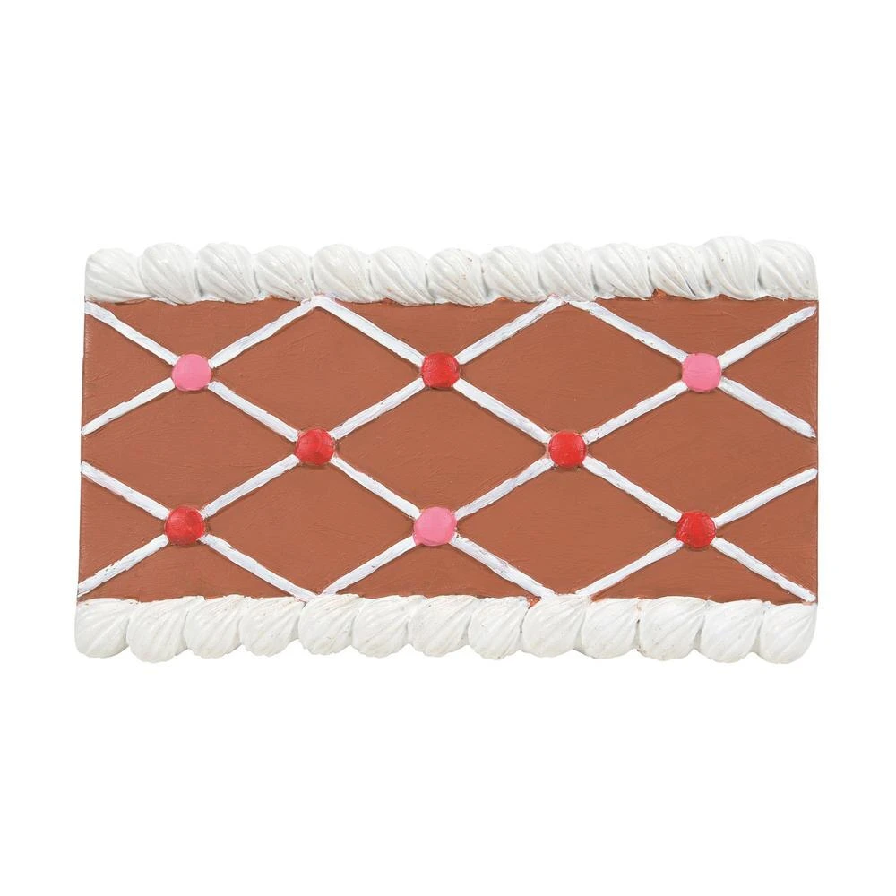 Department 56 Village Gingerbread Road - Curved - Set Of 2 3 Department 56 Village Gingerbread Road - Curved - Set Of 2