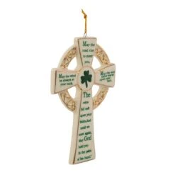 Kurt Adler Porcelain Irish Cross Ornament