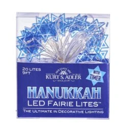 Kurt Adler Battery-Operated Hanukkah LED Fairy Light - Dreidel -Christmas Decoration Store ybycw6kxzgrfaxlrky3h