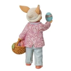 Pint Size Bunny With Egg Figurine -Christmas Decoration Store yjscb85xjoapcy252say