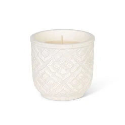 Candle In A Earthenware Jar - 3.5 Inch - Sunkissed