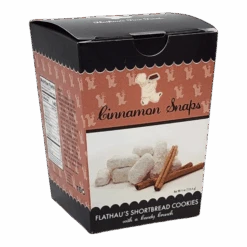 Flathau's Shortbread Snaps - 4 Ounce - Cinnamon
