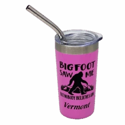 Vermont Bigfoot Stainless Steel 2oz Shooter - Pink