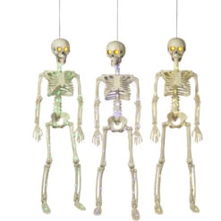 Lighted Skeleton With Moving Eyes -