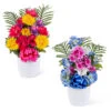 22" Potted Floral Basket - -Christmas Decoration Store ywh7r0m9tvlhiplzrvh0