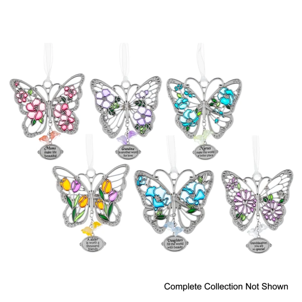 Butterfly Kisses Ornament - 5 Butterfly Kisses Ornament - - Image 3