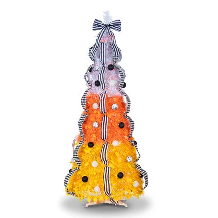 STERLING Candy Corn Pop-Up Halloween Tree 3 STERLING Candy Corn Pop-Up Halloween Tree