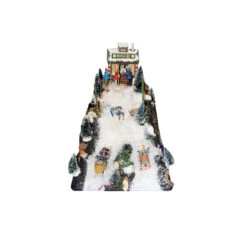 Ski Slope Village Base - 16x10x7 -Christmas Decoration Store zeliyfdhrp8knmmup5jj